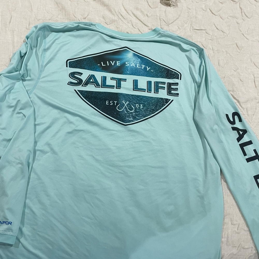 Salt life sun shirt